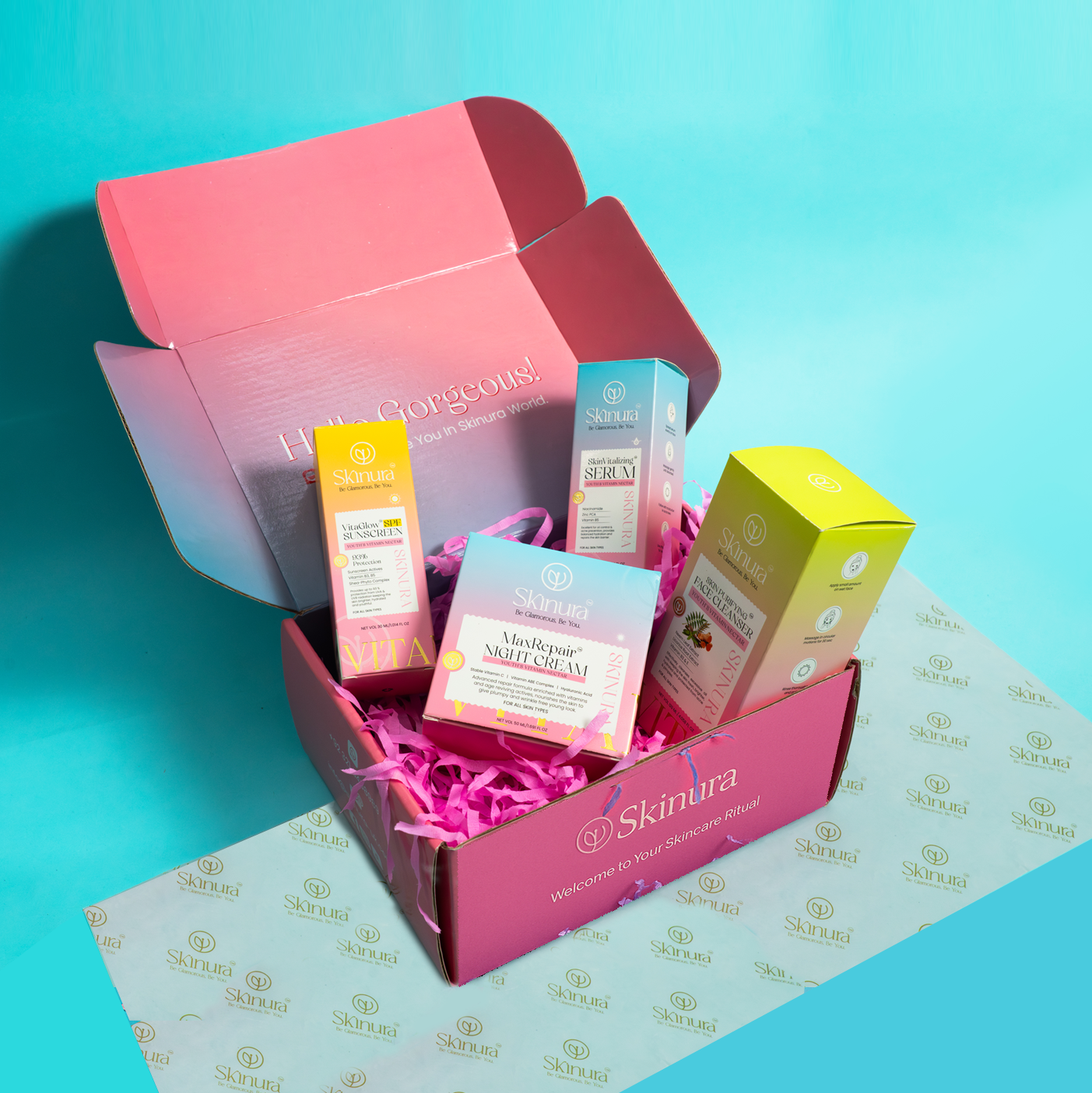 Skinura Anti-Ageing Bundle Gift – Skincare Gift Set
