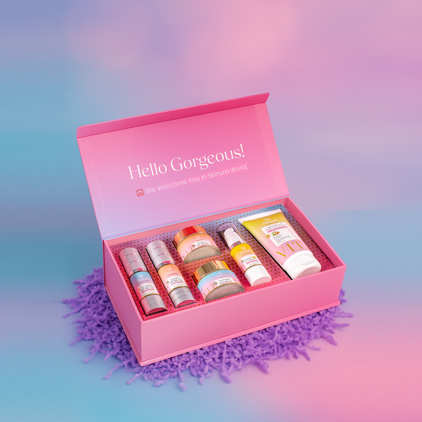Skinura Glamour Box – Skincare & Beauty Set