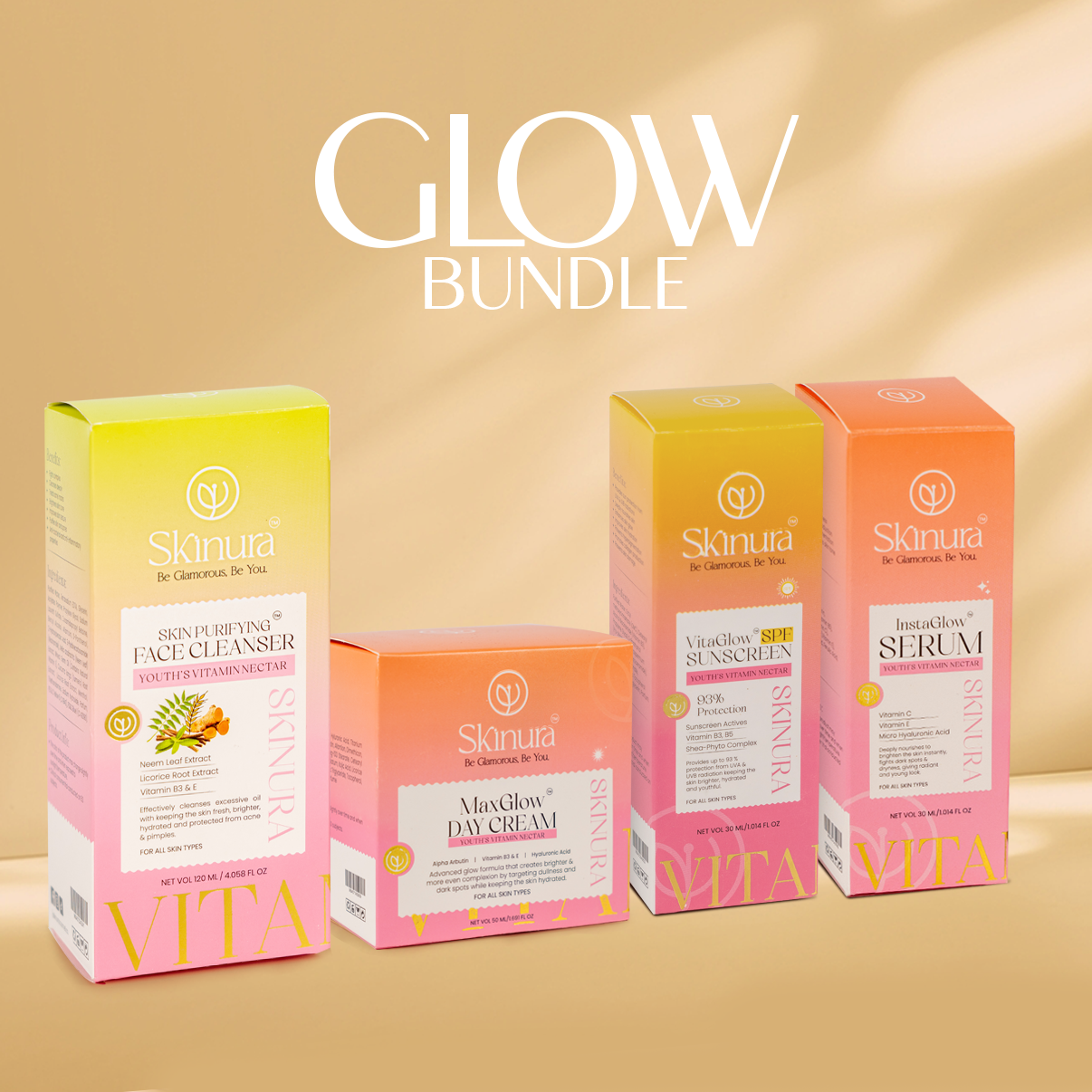 Skinura Glow Bundle – Brightening Skincare Set